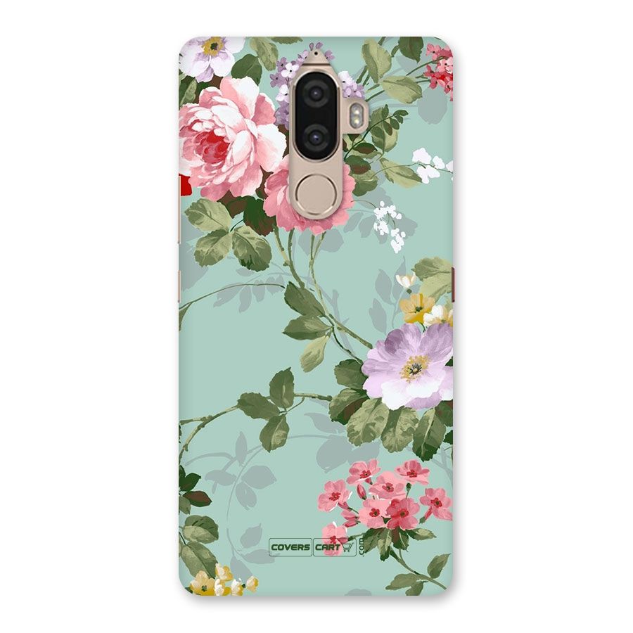Desinger Floral Back Case for Lenovo K8 Note