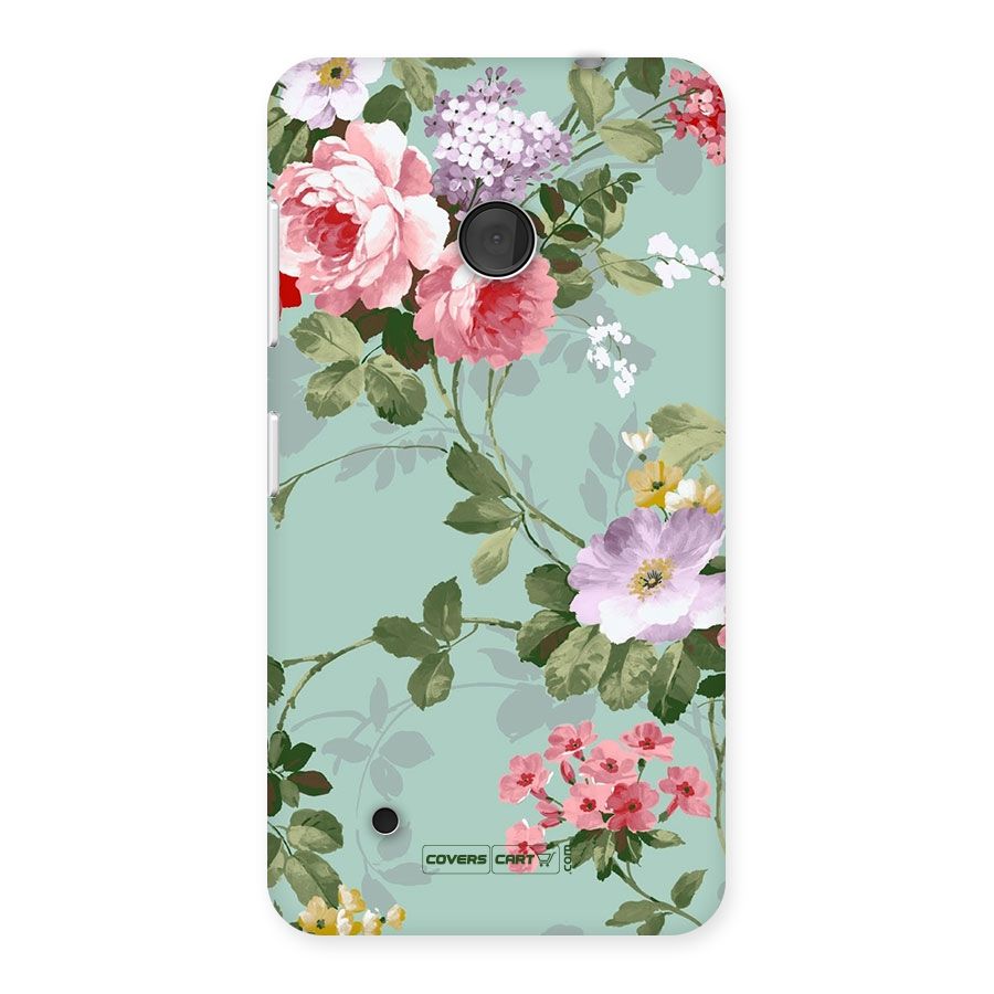 Desinger Floral Back Case for Lumia 530