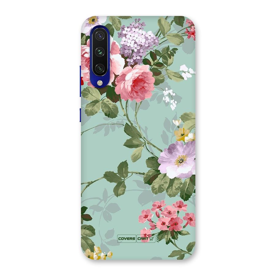 Desinger Floral Back Case for Mi A3