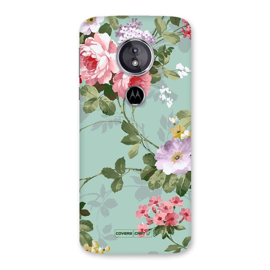 Desinger Floral Back Case for Moto E5