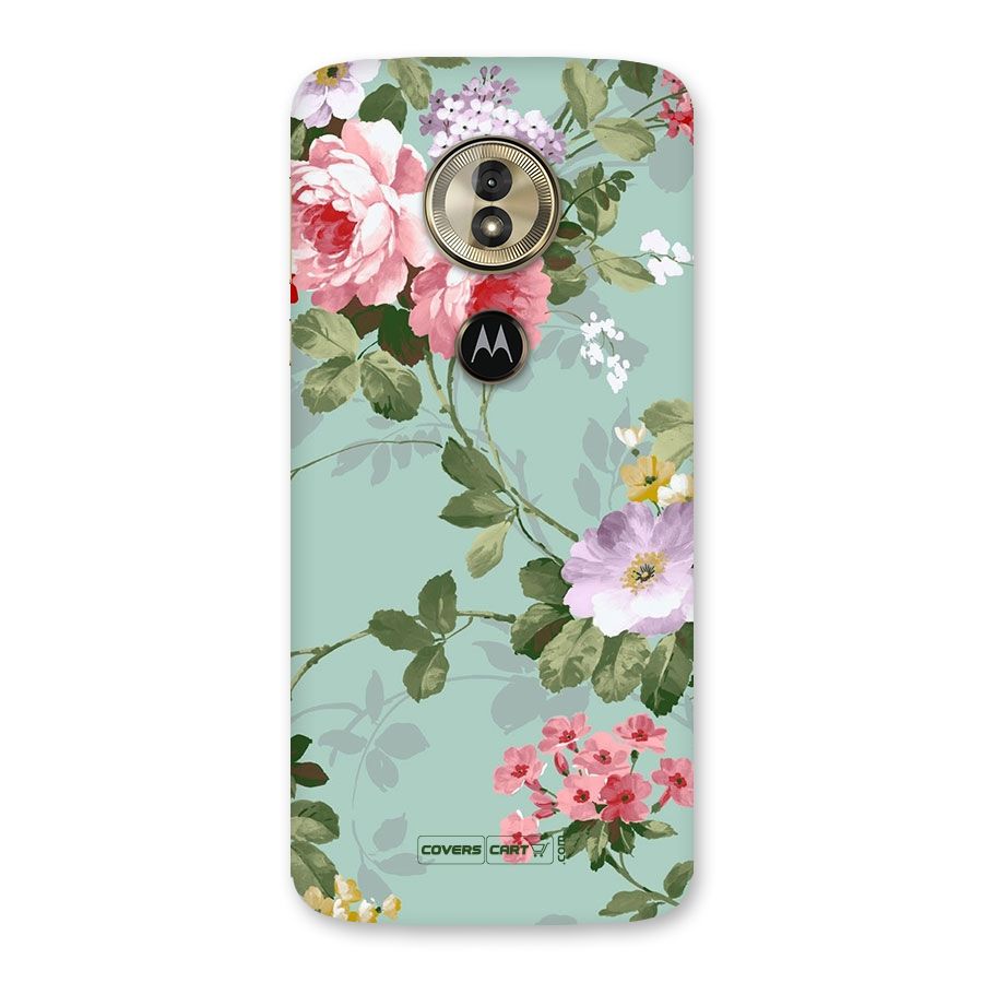 Desinger Floral Back Case for Moto G6 Play