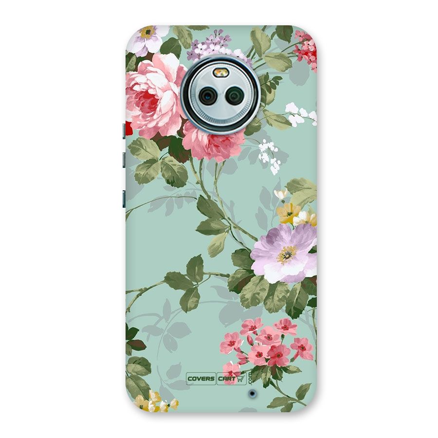 Desinger Floral Back Case for Moto X4