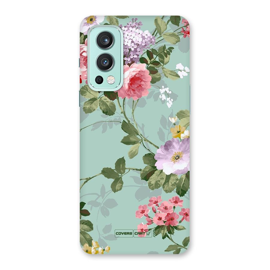 Desinger Floral Back Case for OnePlus Nord 2 5G