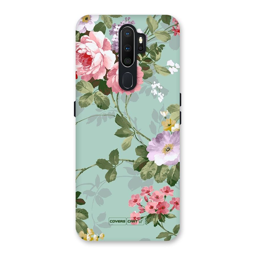 Desinger Floral Back Case for Oppo A5 (2020)
