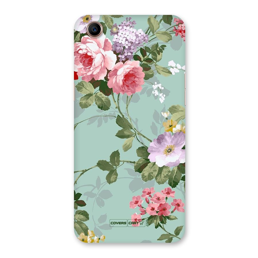 Desinger Floral Back Case for Oppo A83 (2018)