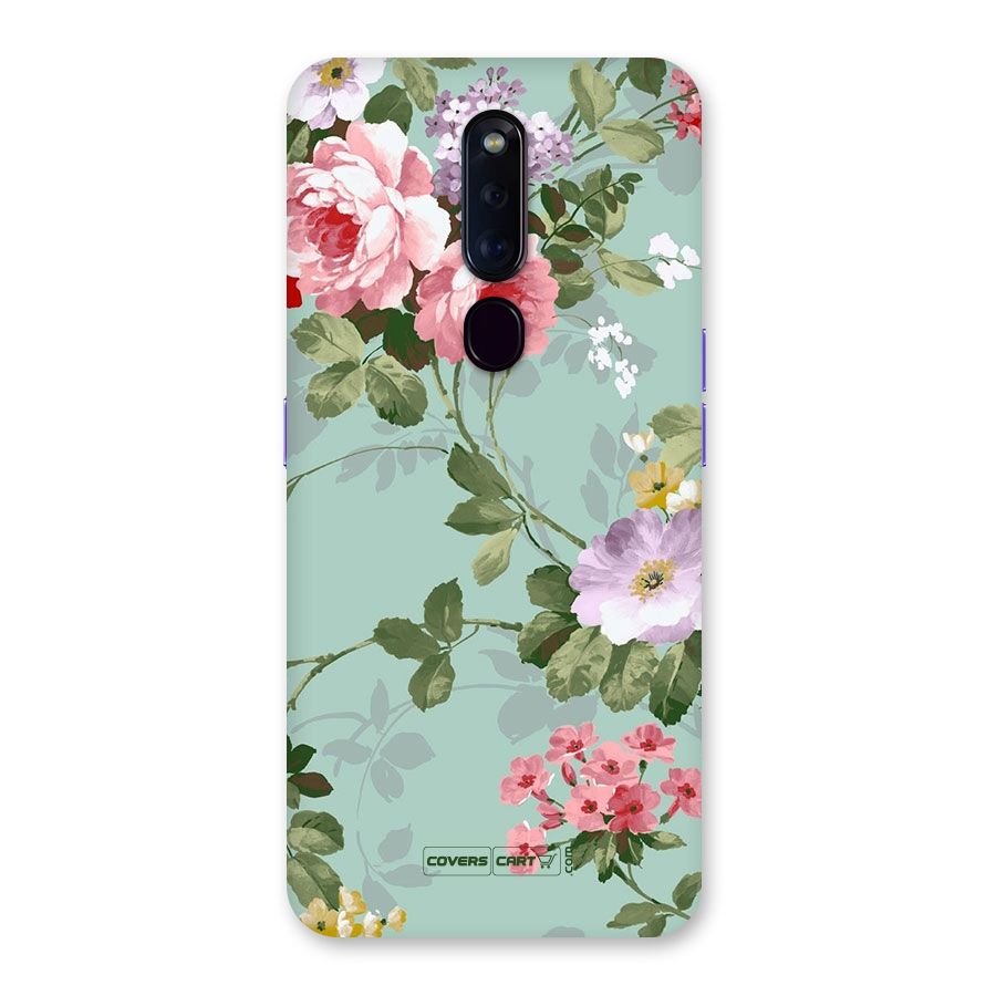 Desinger Floral Back Case for Oppo F11 Pro