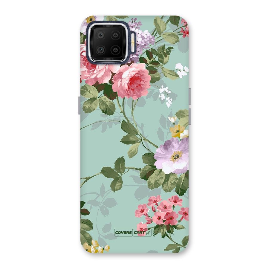 Desinger Floral Back Case for Oppo F17