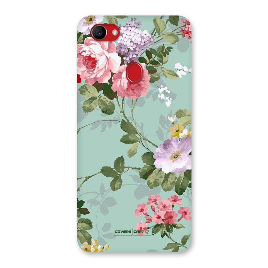 Desinger Floral Back Case for Oppo F7