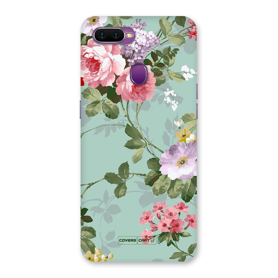 Desinger Floral Back Case for Oppo F9