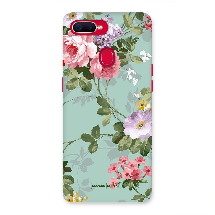 Desinger Floral Back Case for Oppo F9 Pro