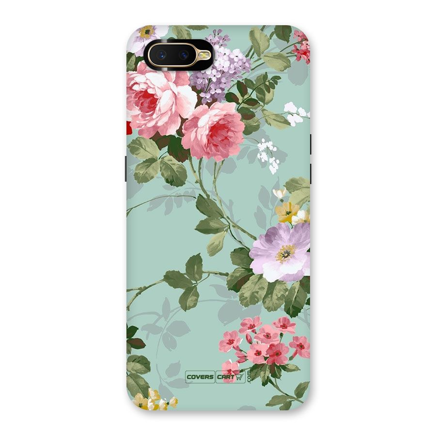 Desinger Floral Back Case for Oppo K1