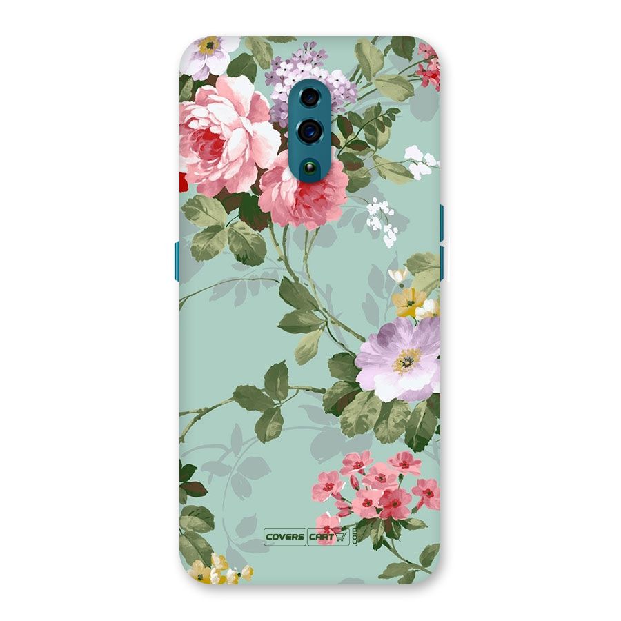 Desinger Floral Back Case for Oppo Reno