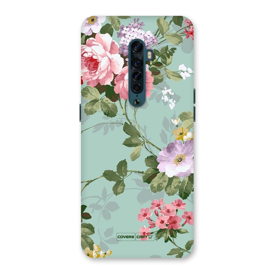 Desinger Floral Back Case for Oppo Reno2