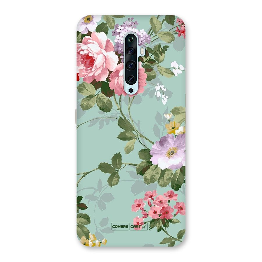 Desinger Floral Back Case for Oppo Reno2 Z