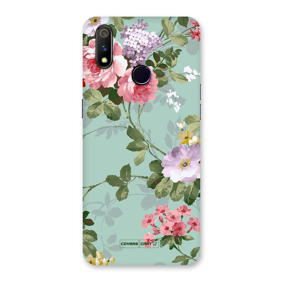 Desinger Floral Back Case for Realme 3 Pro