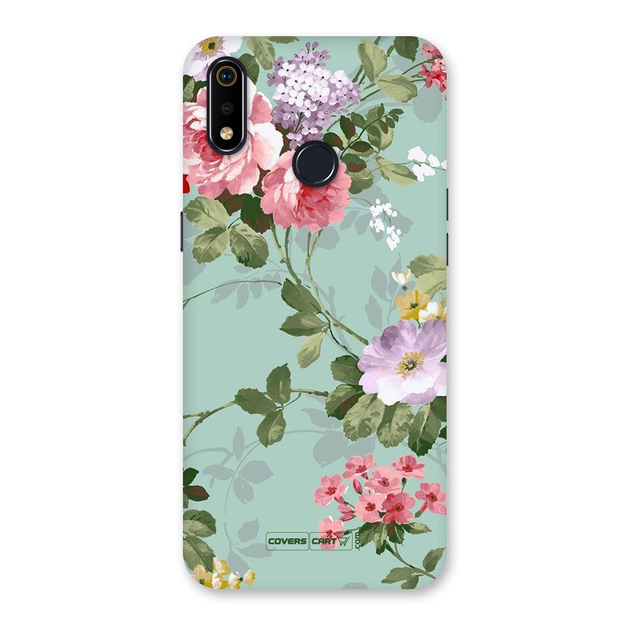 Desinger Floral Back Case for Realme 3i