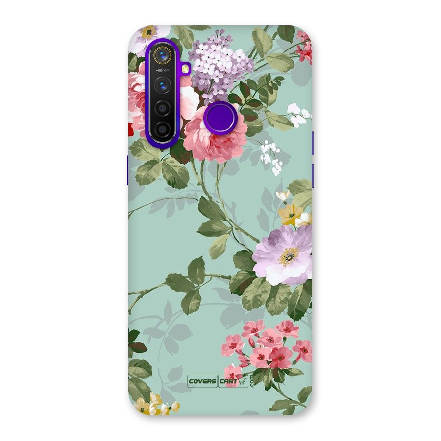 Desinger Floral Back Case for Realme 5 Pro