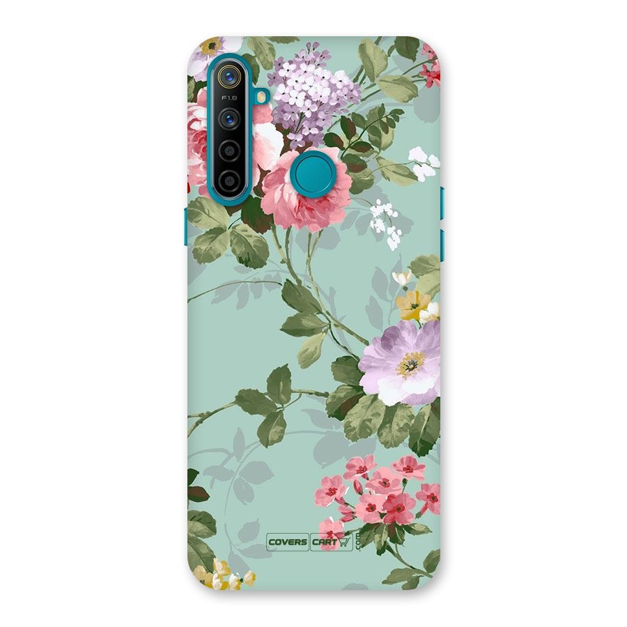 Desinger Floral Back Case for Realme 5i