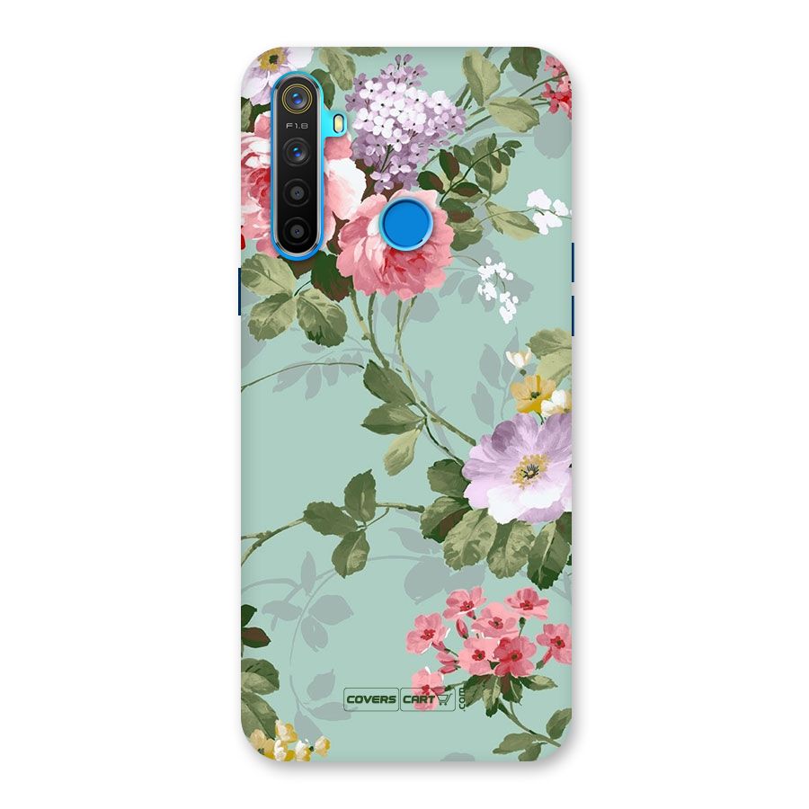 Desinger Floral Back Case for Realme 5s