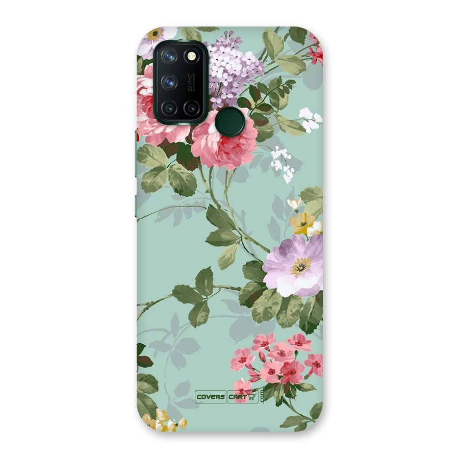 Desinger Floral Back Case for Realme 7i