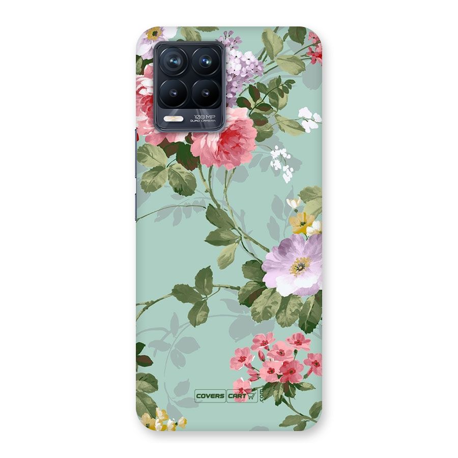 Desinger Floral Back Case for Realme 8 Pro