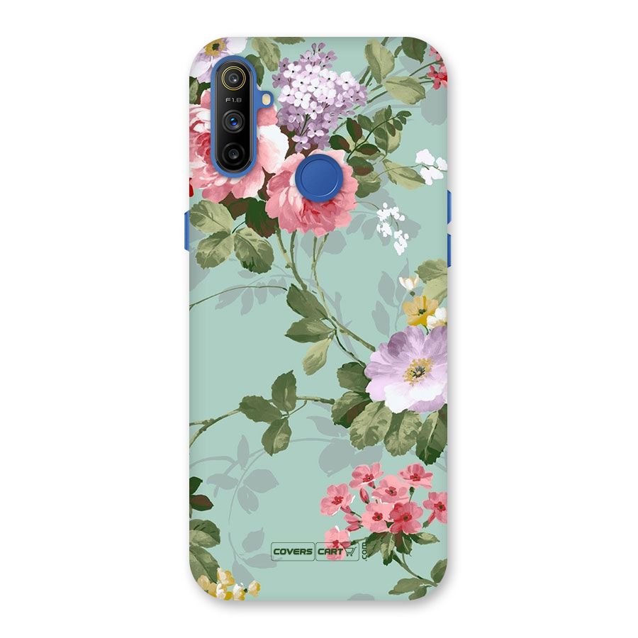 Desinger Floral Back Case for Realme Narzo 10A
