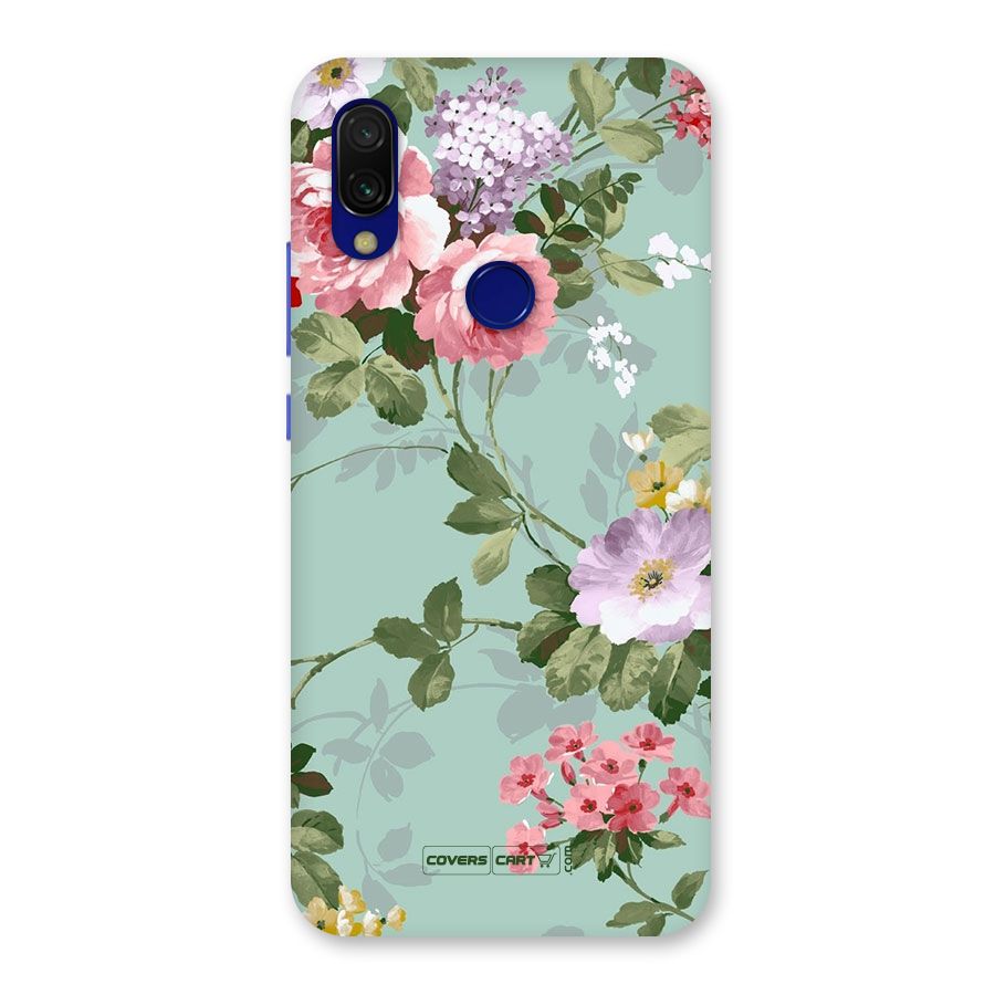 Desinger Floral Back Case for Redmi 7