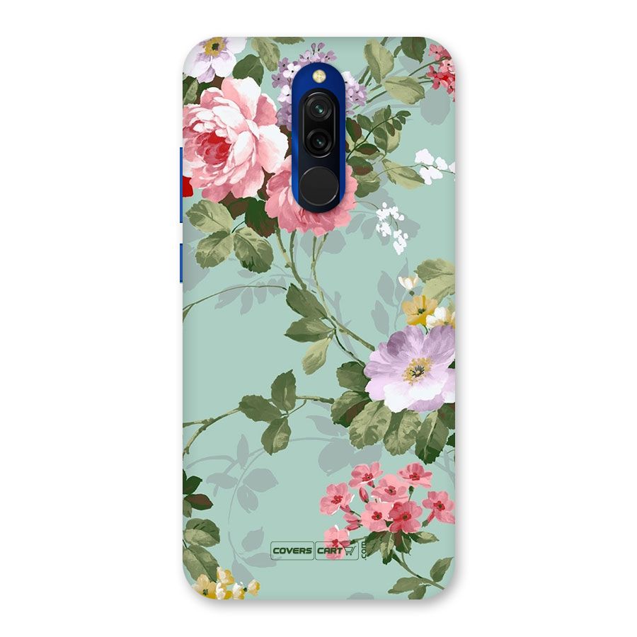 Desinger Floral Back Case for Redmi 8