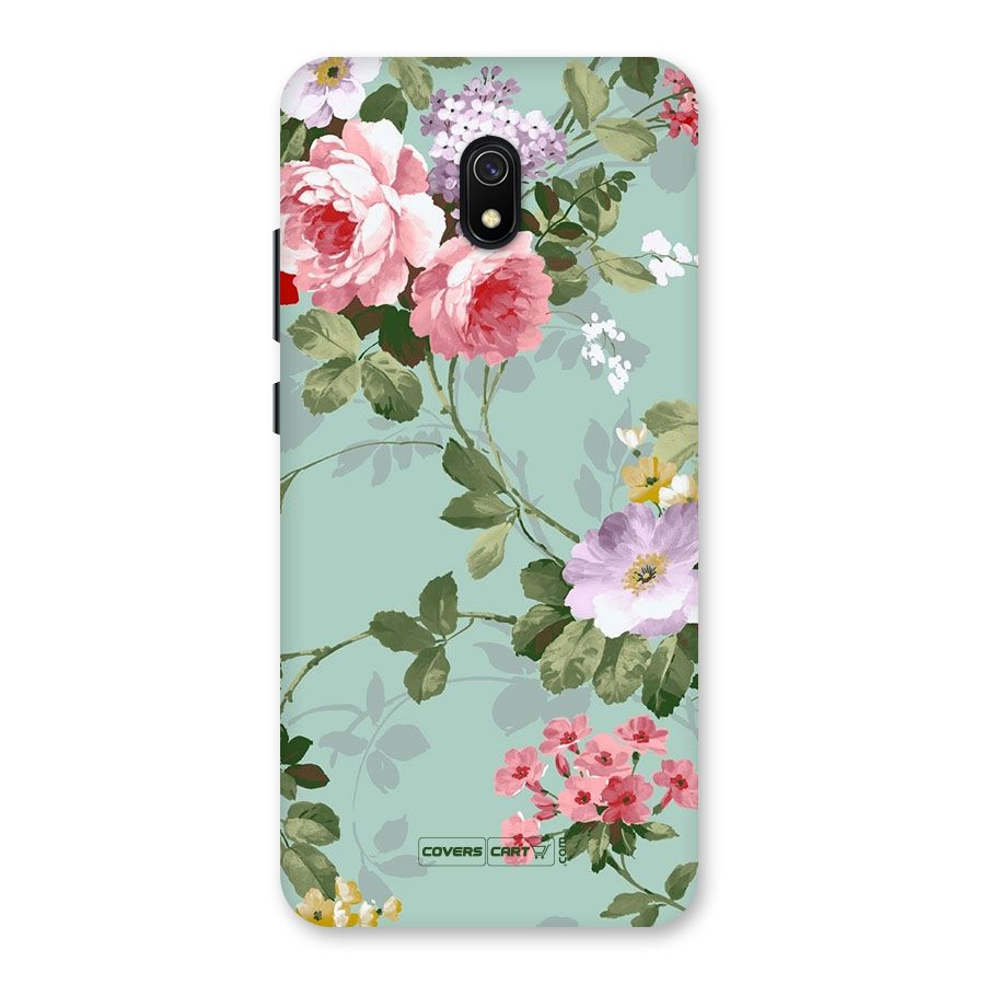 Desinger Floral Back Case for Redmi 8A