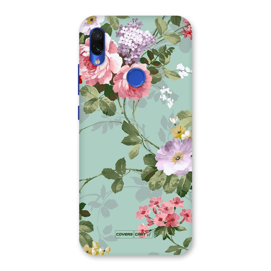Desinger Floral Back Case for Redmi Note 7S