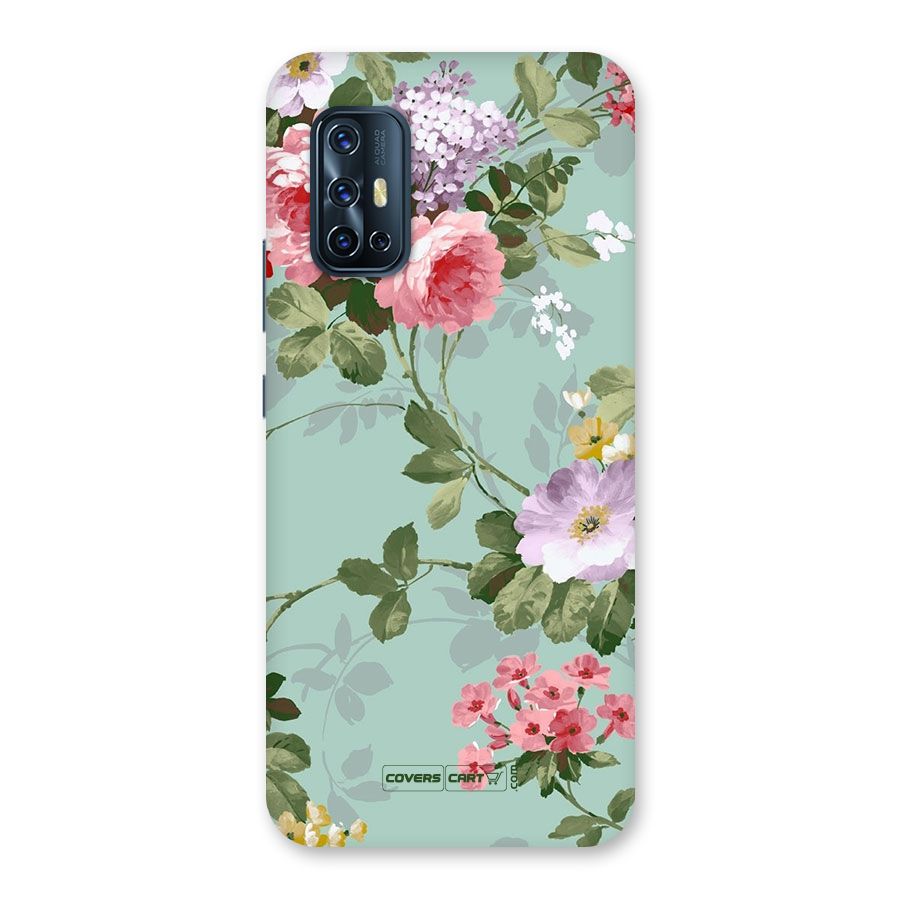 Desinger Floral Back Case for Vivo V17