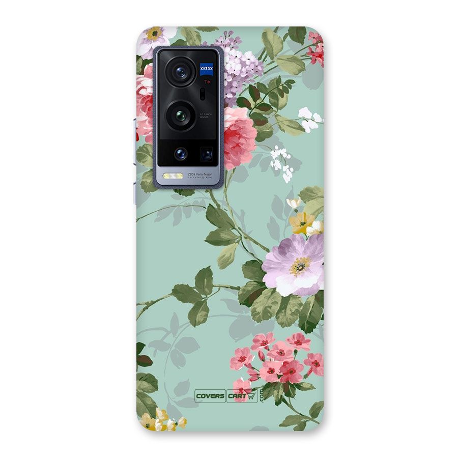 Desinger Floral Back Case for Vivo X60 Pro Plus