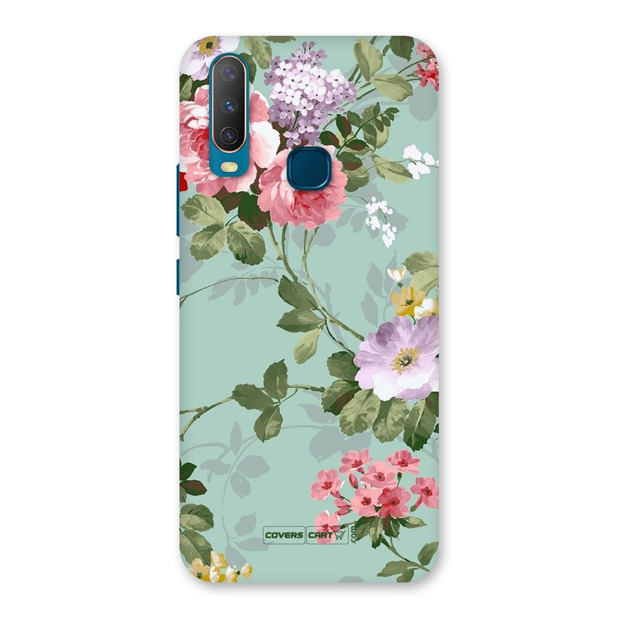 Desinger Floral Back Case for Vivo Y11