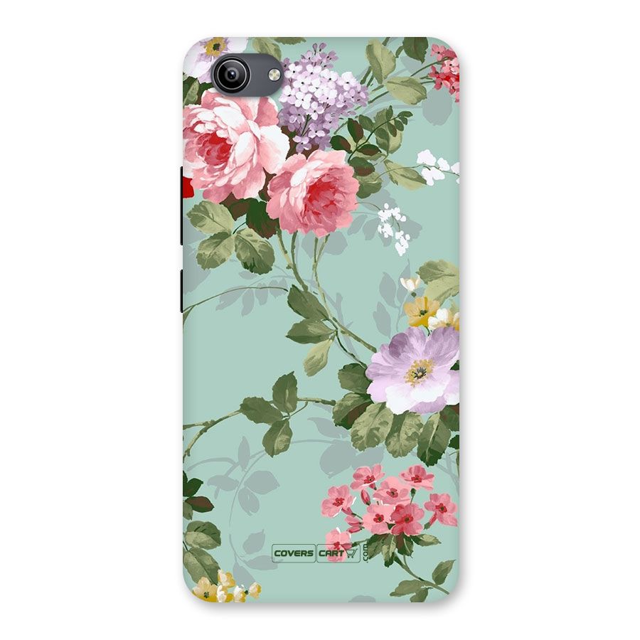 Desinger Floral Back Case for Vivo Y81i