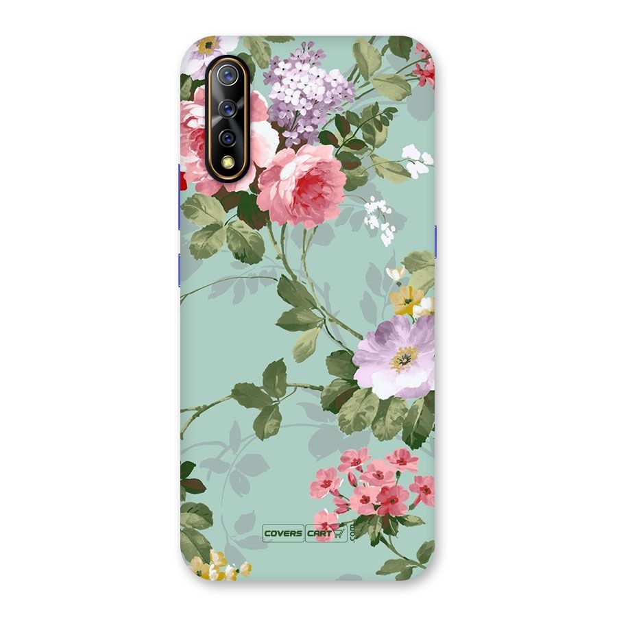 Desinger Floral Back Case for Vivo Z1x