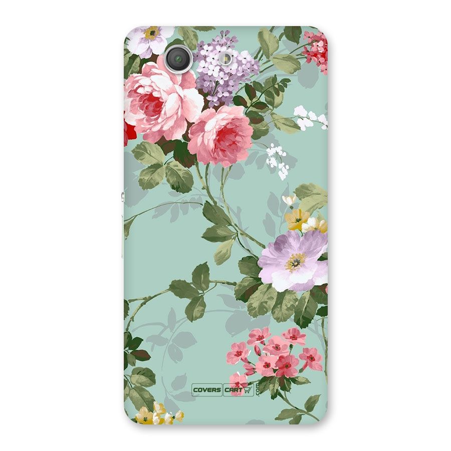 Desinger Floral Back Case for Xperia Z3 Compact