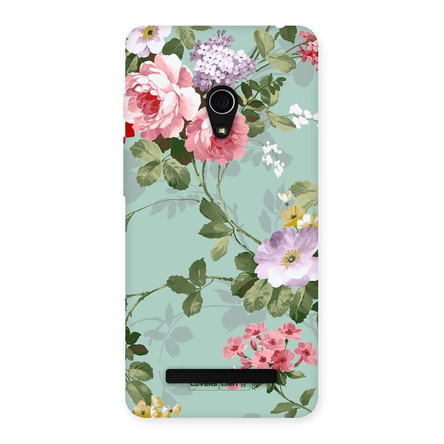 Desinger Floral Back Case for Zenfone 5