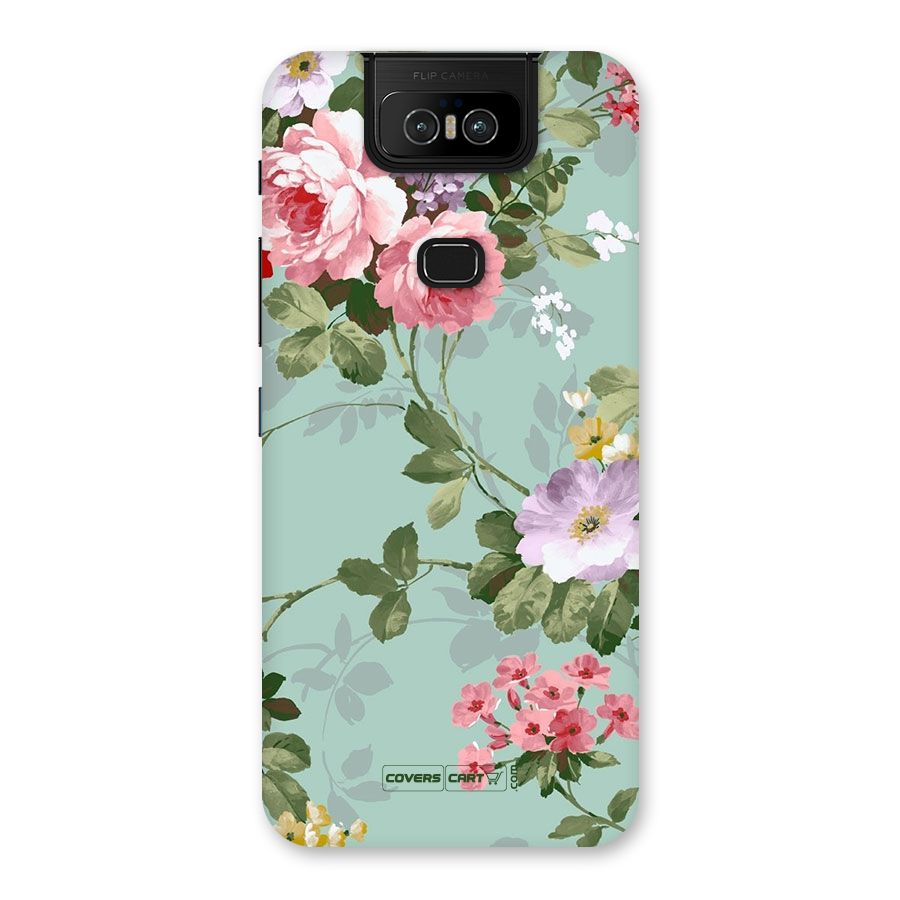 Desinger Floral Back Case for Zenfone 6z