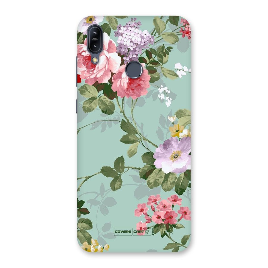 Desinger Floral Back Case for Zenfone Max M2