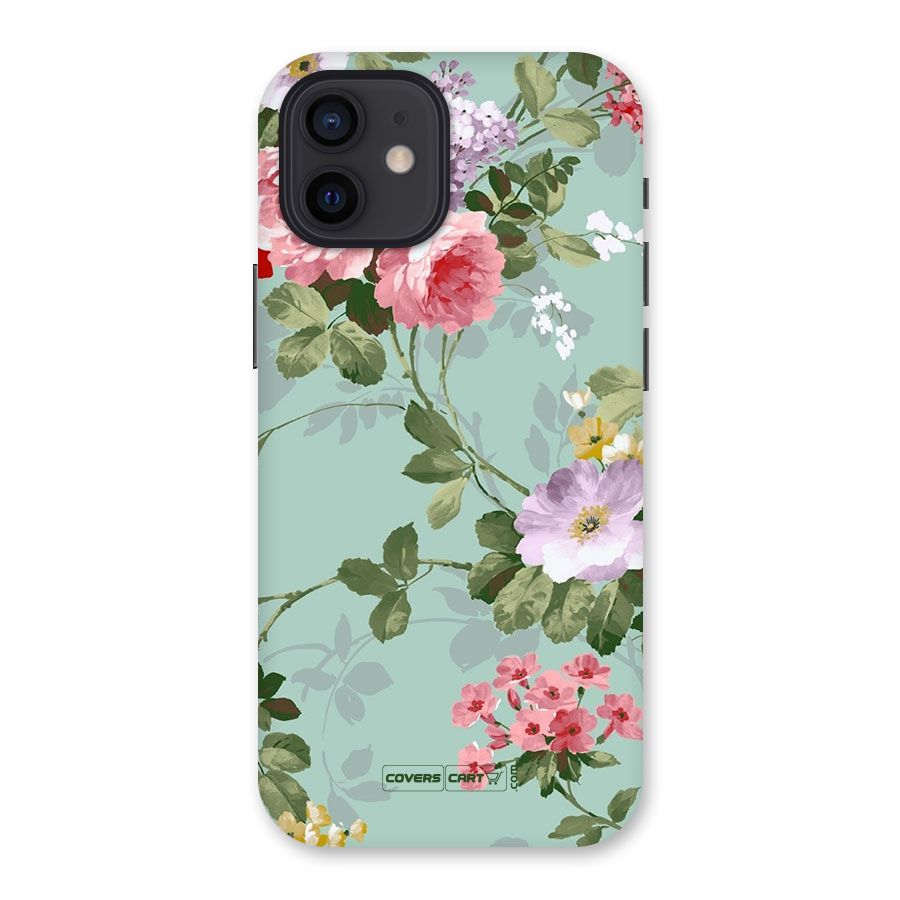 Desinger Floral Back Case for iPhone 12