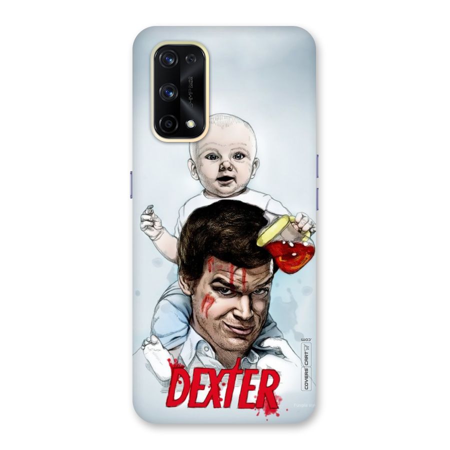 Dexter Artwork Glass Back Case for Realme X7 Pro