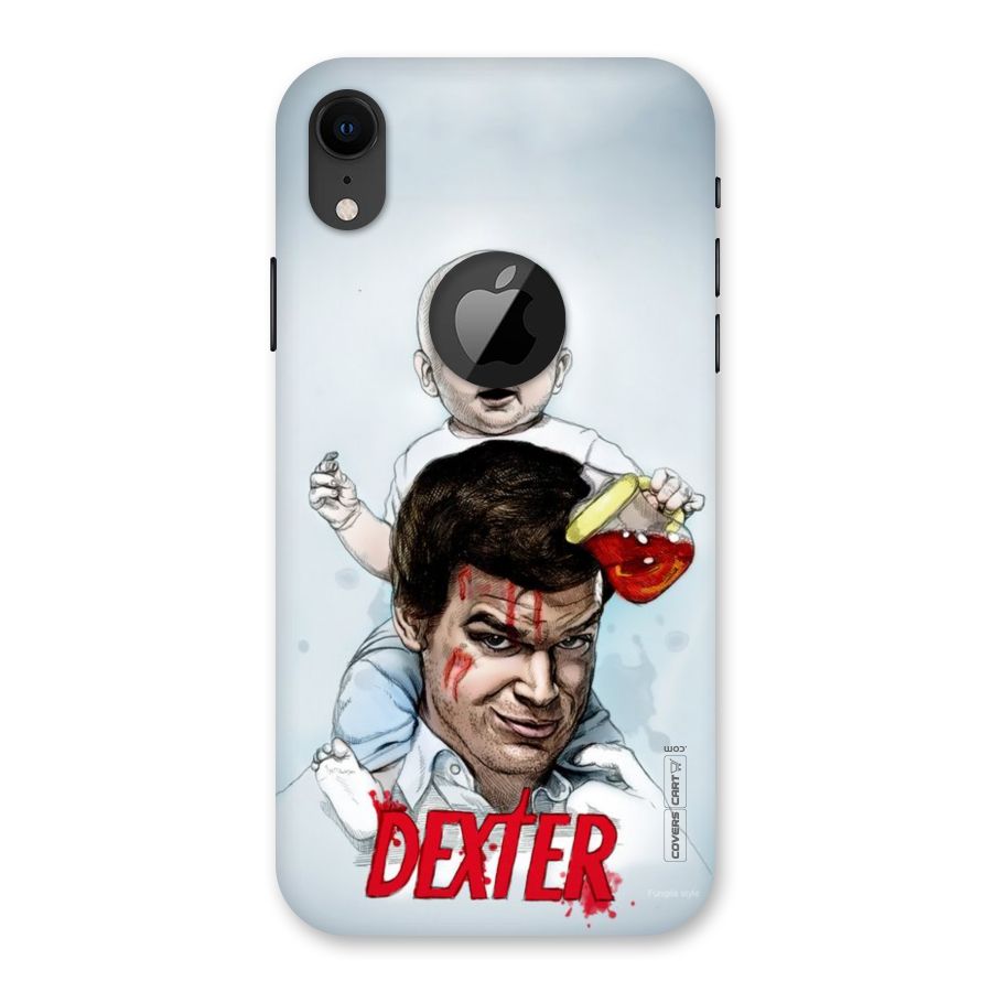 Dexter Artwork Back Case for iPhone XR Logo Cut