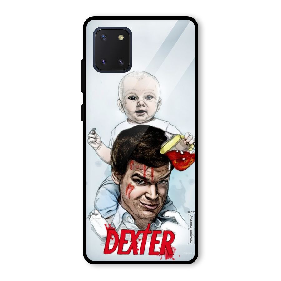 Dexter Artwork Glass Back Case for Galaxy Note 10 Lite