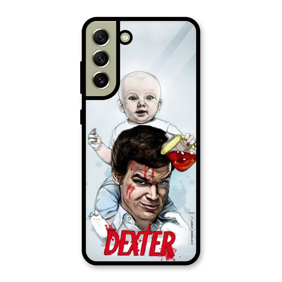Dexter Artwork Glass Back Case for Galaxy S21 FE 5G