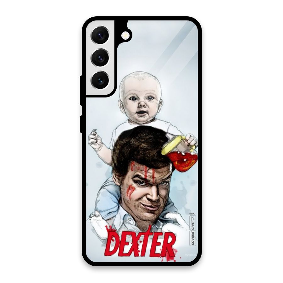 Dexter Artwork Glass Back Case for Galaxy S22 Plus 5G