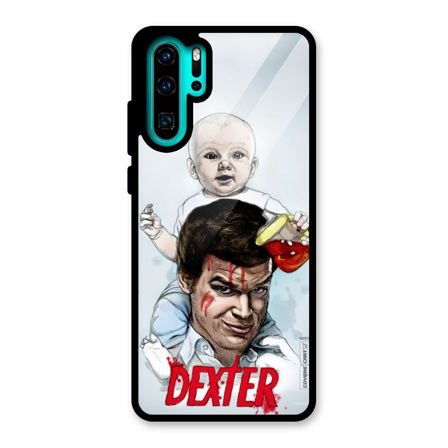 Dexter Artwork Glass Back Case for Huawei P30 Pro
