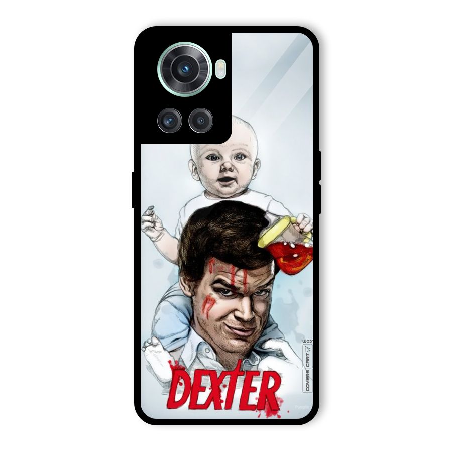 Dexter Artwork Glass Back Case for OnePlus 10R