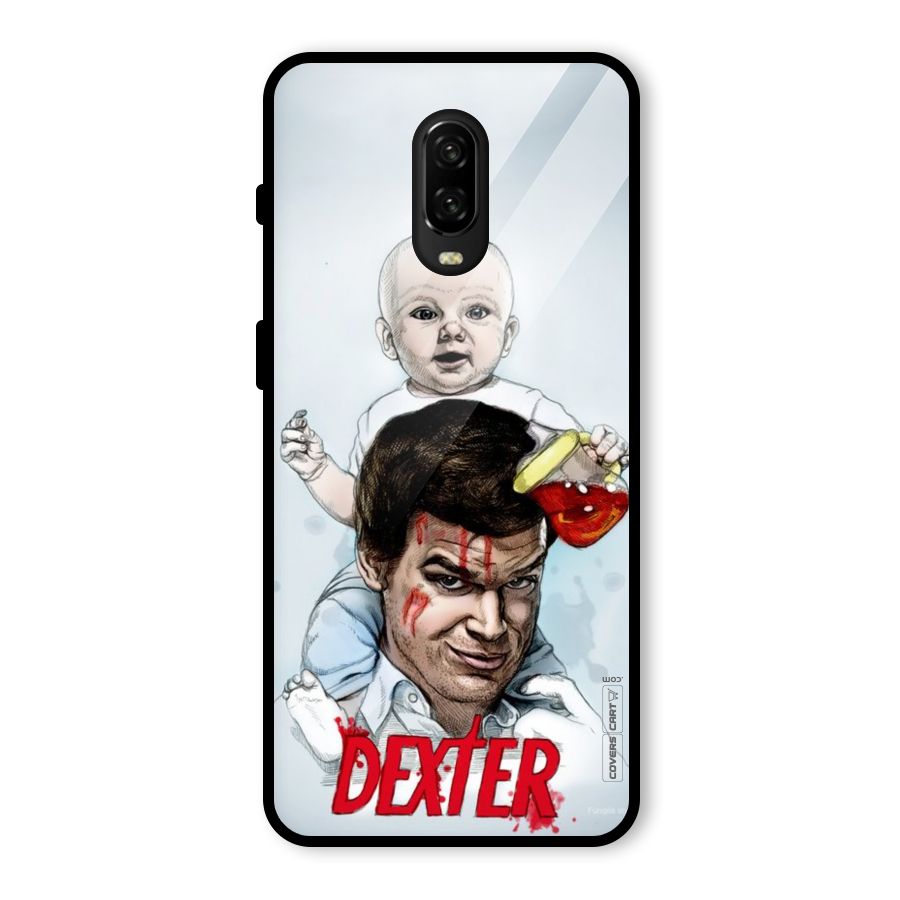 Dexter Artwork Glass Back Case for OnePlus 6T