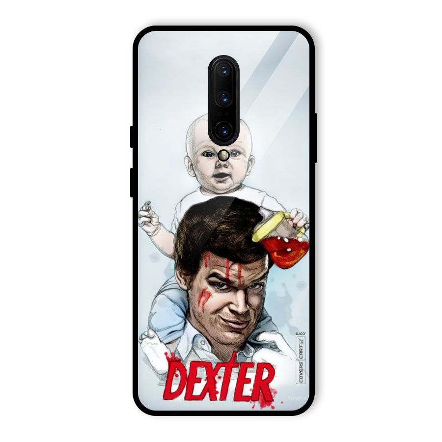 Dexter Artwork Glass Back Case for OnePlus 7 Pro