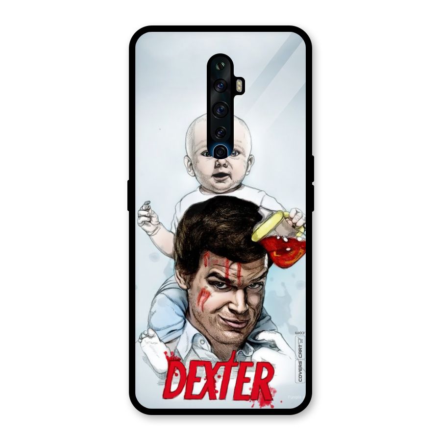 Dexter Artwork Glass Back Case for Oppo Reno2 Z